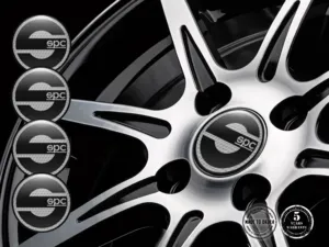 Sparco Domed Stickers Niche Stellar Performance Wave